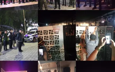Wakil Bupati Asahan Segel Dua Tempat Hiburan Malam Tak Berizin