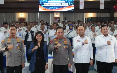 Kapolri Tegaskan Sinergi Lintas Lembaga untuk Perangi Kejahatan Siber di Promensisko TPPU & TPPT. Foto: Mita/Siberbengkulu.co