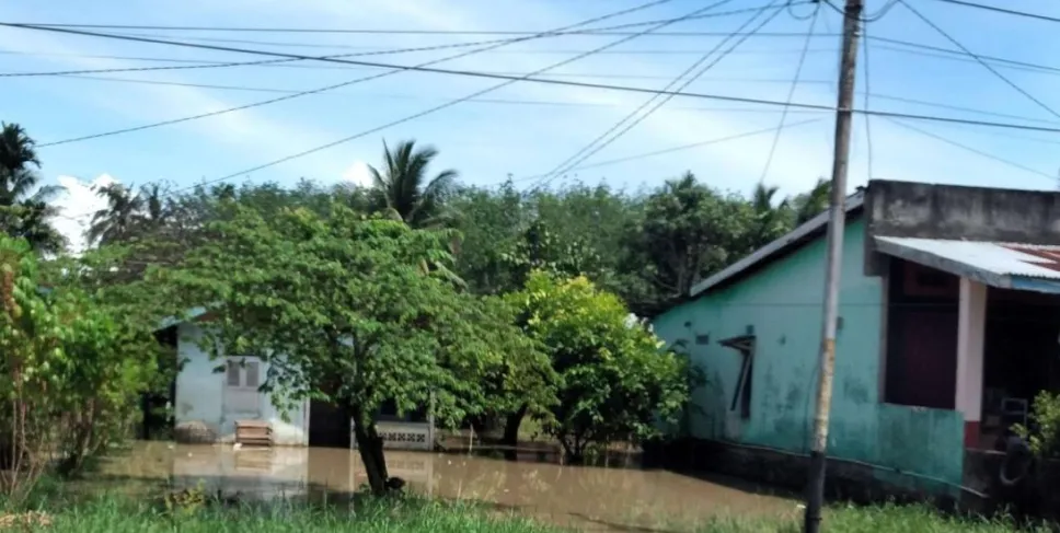 Banjir Rendam Tanjung Agung, Warga Soroti Rencana Pembangunan Kolam Retensi. Foto: Lentera/Siberbengkulu.co