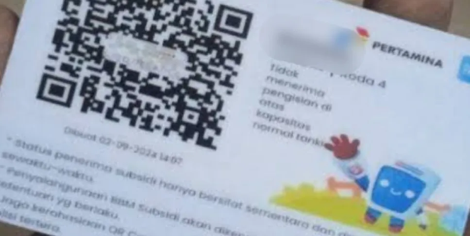 QR Code MyPertamina. Foto: Lentera/Siberbengkulu.co