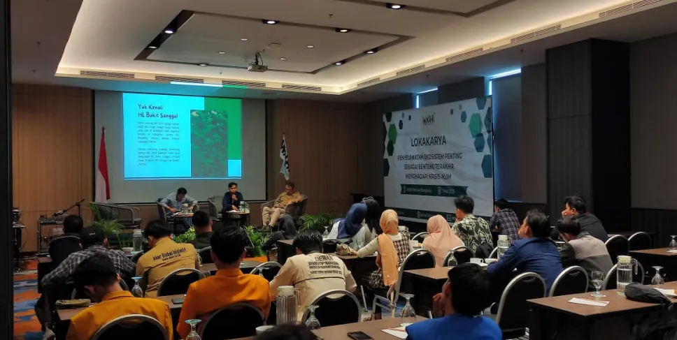 Generasi Muda Bengkulu Didorong Jadi Garda Depan Penyelamatan Ekosistem. Foto: Mita/Siberbengkulu.co
